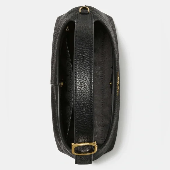 ♠️kate spade 454 Pebbled Leather Mini Crossbody Shoulder Bag, Black NWT
